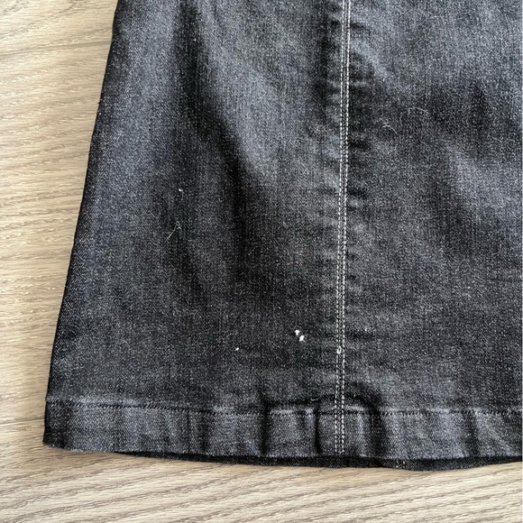 Urban Outfitters Contrast Stitch Denim Dress Size Medium - Picture 9 of 9